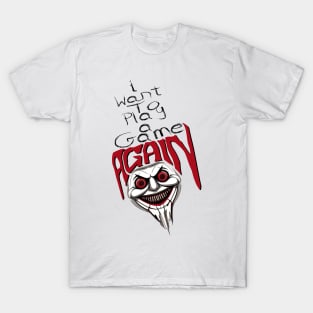 SAW X ( saw 10 ) I Want To Play A Game movie billy puppet T-Shirt